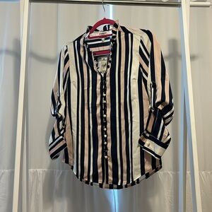 Striped Portofini Slim Blouse (b2)